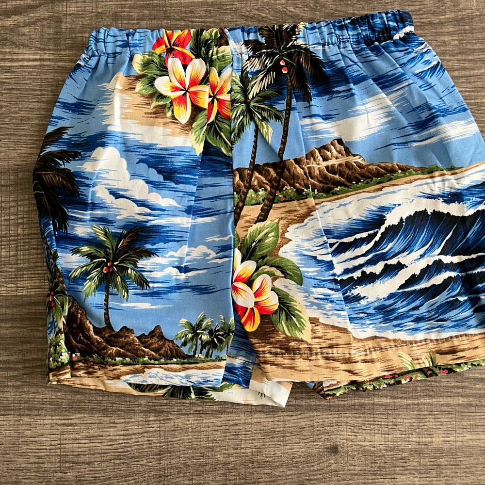 Hawaiian print 2 piece baby boy outfit - Picture 4 of 4